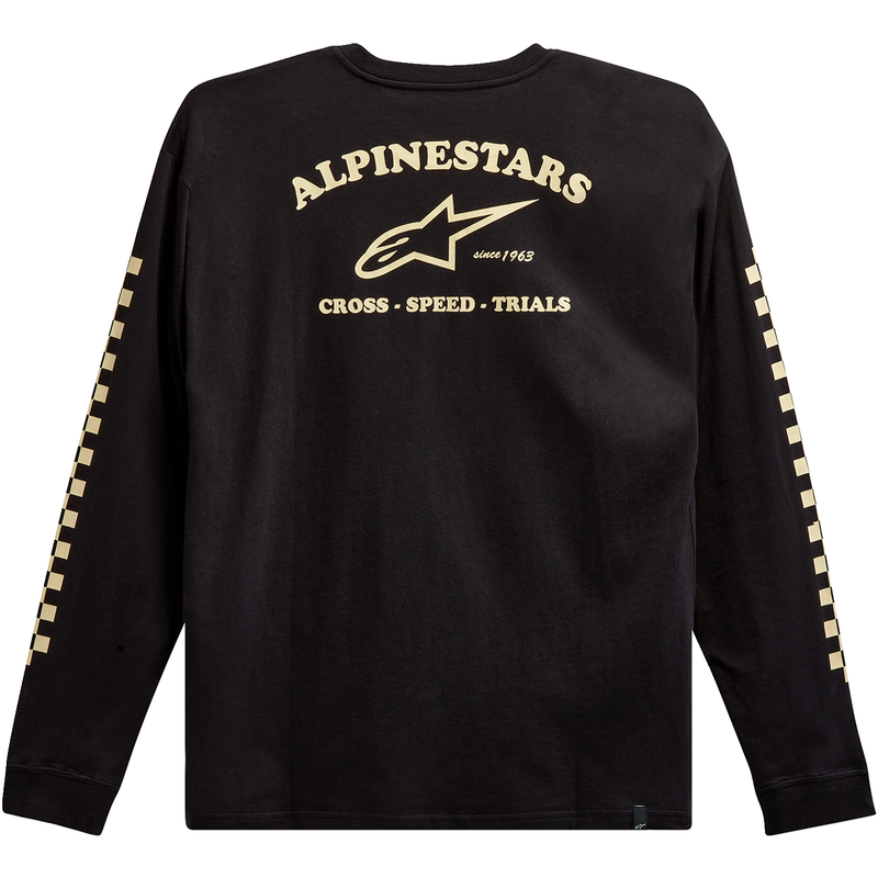Camiseta de manga larga Sunday de ALPINESTARS - Negra - Talla mediana 12137184010M