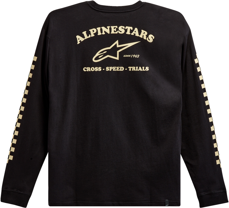 ALPINESTARS Sunday Long-Sleeve T-Shirt - Black - Medium 12137184010M