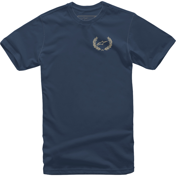 Camiseta ALPINESTARS Wreath - Azul marino - Talla mediana 12137258070M