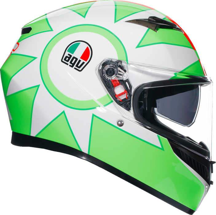 AGV K3 Helmet - Rossi Mugello 2018