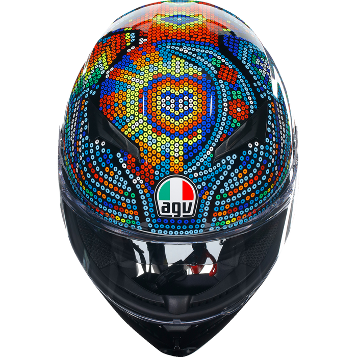 Casco AGV K3: prueba de invierno de Rossi 2018