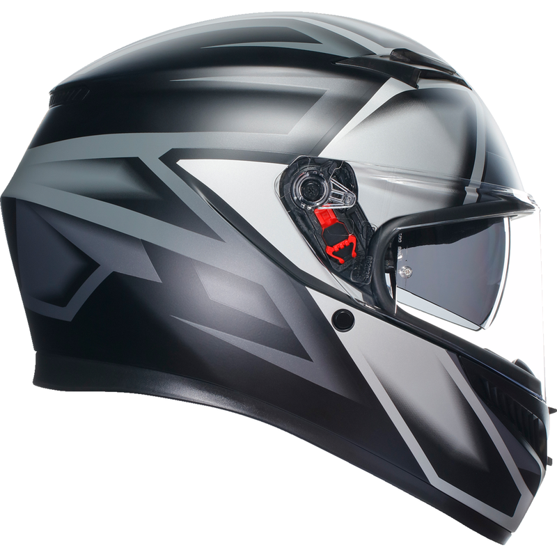 AGV K3 Helmet - Compound - Matte Black/Gray