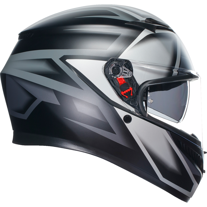 Casco AGV K3 - Compuesto - Negro mate/gris