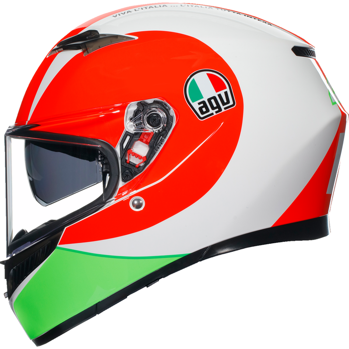 Casco AGV K3 - Rossi Mugello 2018