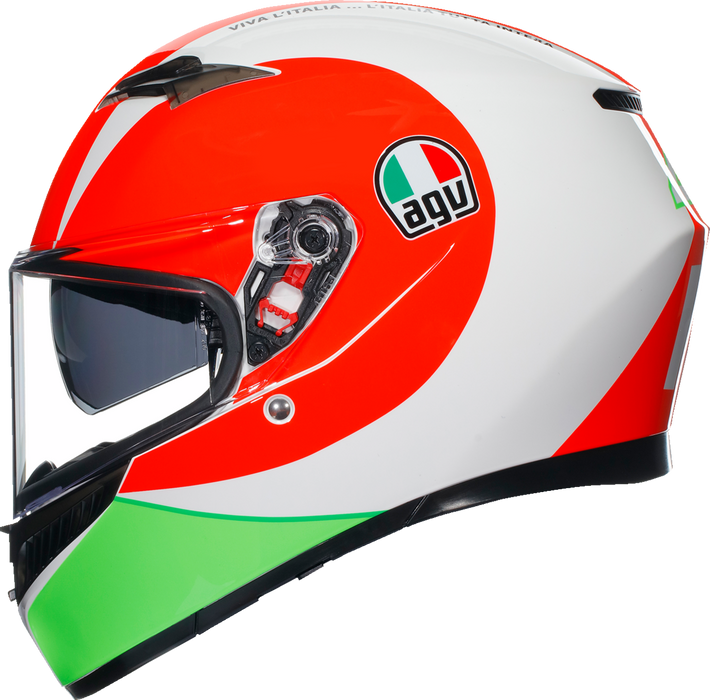 AGV K3 Helmet - Rossi Mugello 2018