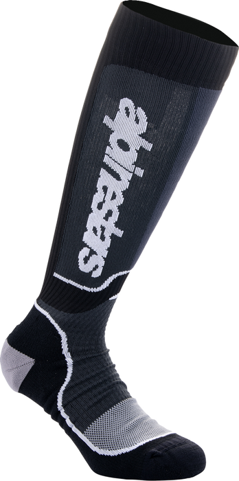 ALPINESTARS MX Plus Socks - Black/White - Medium 4702324-12-M