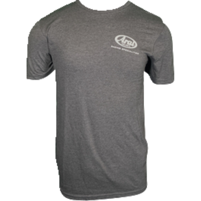 Arai Helmet T-Shirt - Dark Heather Gray