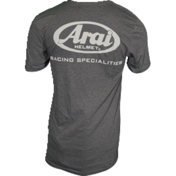 Arai Helmet T-Shirt - Dark Heather Gray