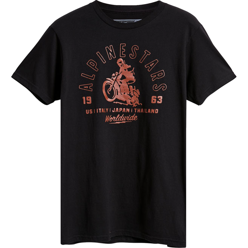 Camiseta ALPINESTARS Los Sander - Negra - 2XL 123372120102XL