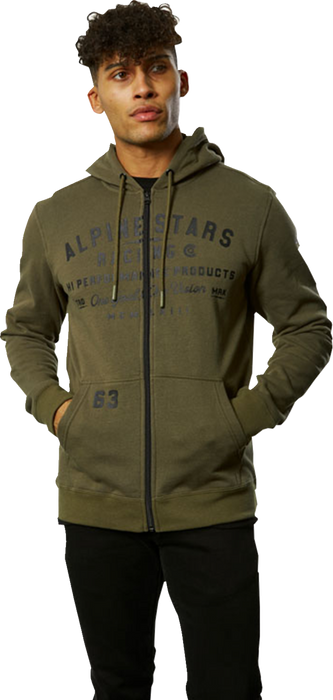 ALPINESTARS Profile Hoodie - Military - Large 123353400690L