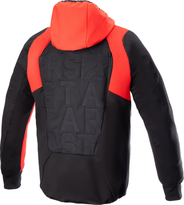 ALPINESTARS MSE Hybrid Hooded Jacket - Black/Red - Large 4201824-1463-L