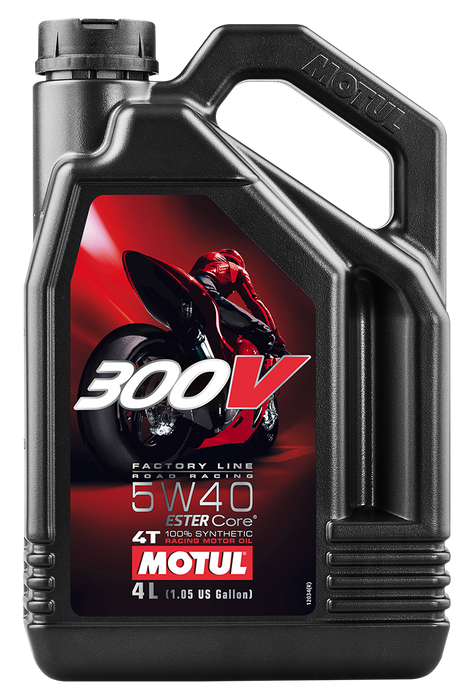 Motul 300v 4t Competition Synthetic Oil 5w40 4 Liter