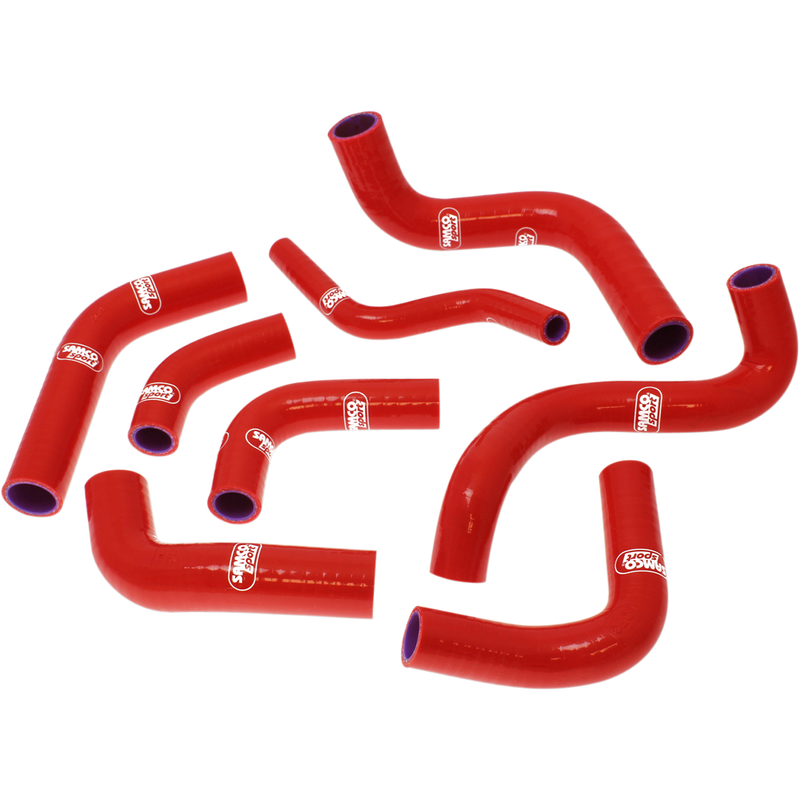 SAMCO SPORT Radiator Hose Kit - Red -'94-'03 Ducati 748/916/996 DUC1-RD - (SEE FITMENT BELOW)
