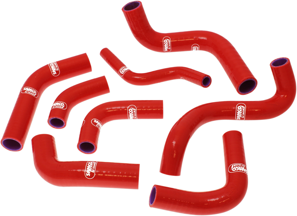 SAMCO SPORT Radiator Hose Kit - Red -'94-'03 Ducati 748/916/996 DUC1-RD - (SEE FITMENT BELOW)