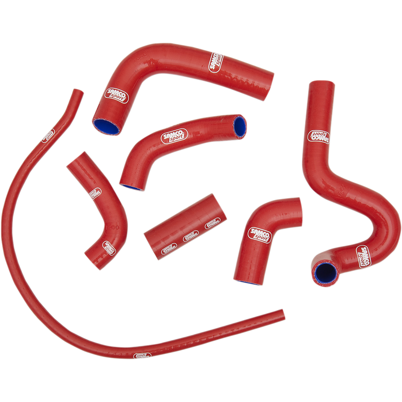 SAMCO SPORT Radiator Hose Kit - Red - '04-'07 Ducati 749R/999S/999R -(DUC8-RD)