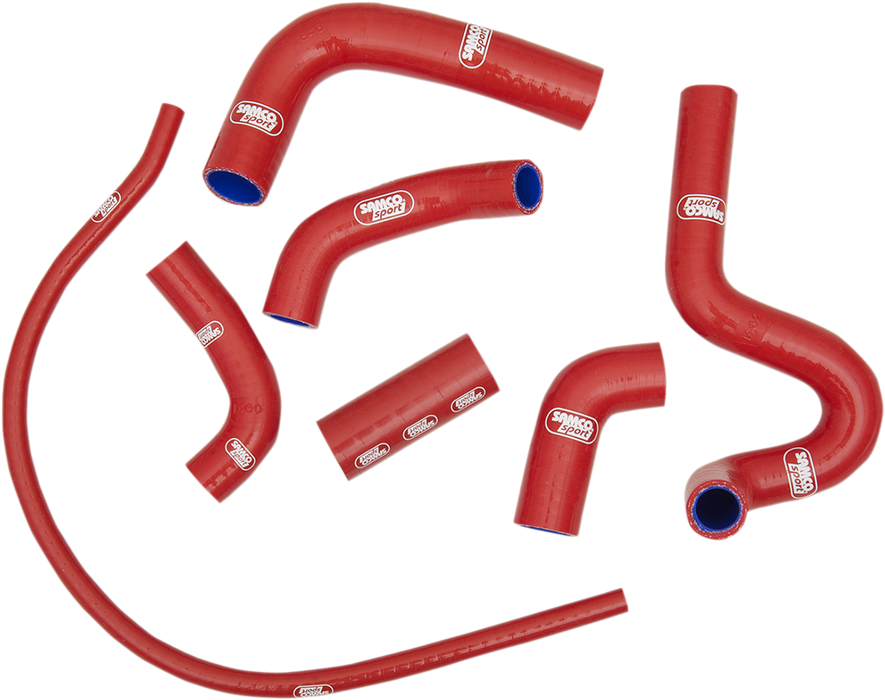 SAMCO SPORT Radiator Hose Kit - Red - '04-'07 Ducati 749R/999S/999R -(DUC8-RD)