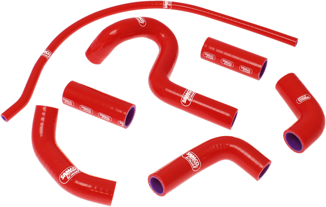 SAMCO SPORT Radiator Hose Kit - Red - '03-'07 Ducati 749S/'03-'04 999S - DUC5-RD