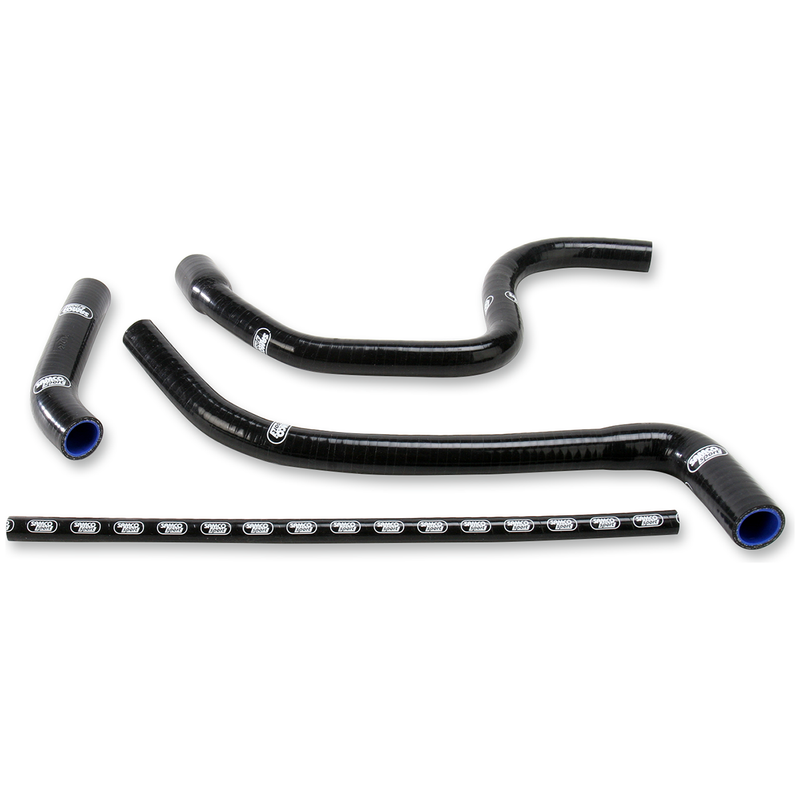 SAMCO SPORT Radiator Hose Kit - Black - '07-'10 Triumph TRI4-BK -(SEE FITMENT BELOW)