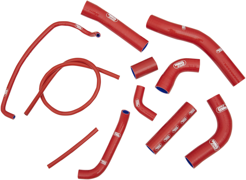 SAMCO SPORT Radiator Hose Kit - Red - '06-'20 Yamaha YZF-R6 - (YAM17-RD)