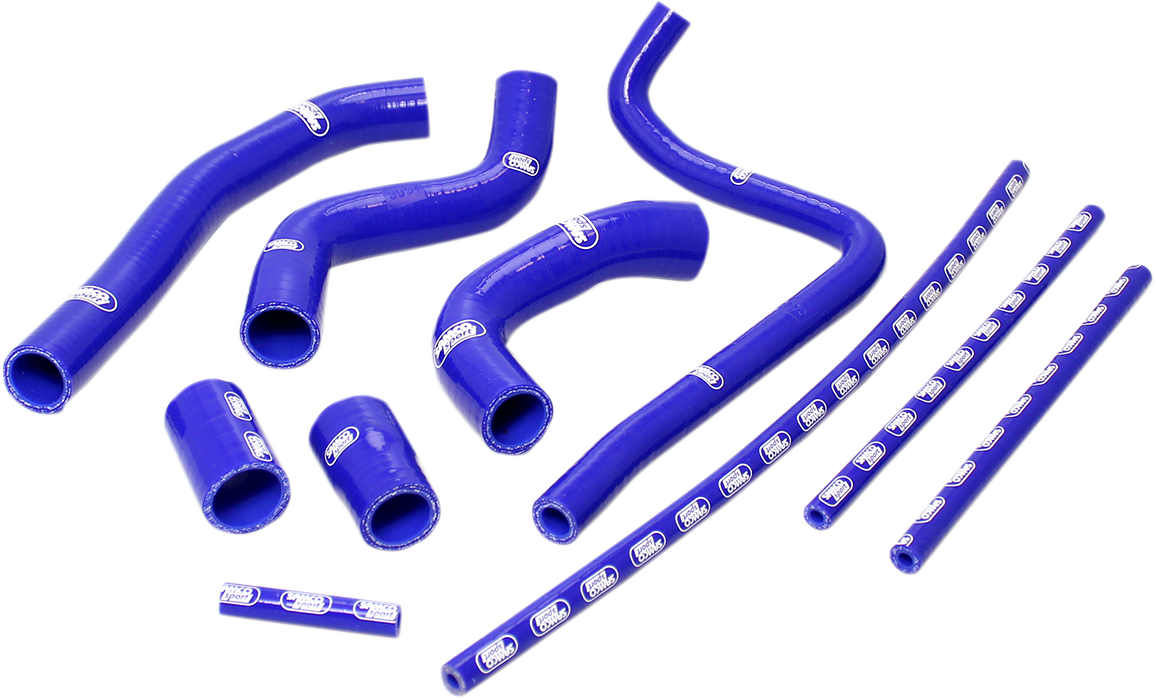 SAMCO SPORT Radiator Hose Kit - Blue - '09-'14 Yamaha YZF-R1 -(YAM37-BL)