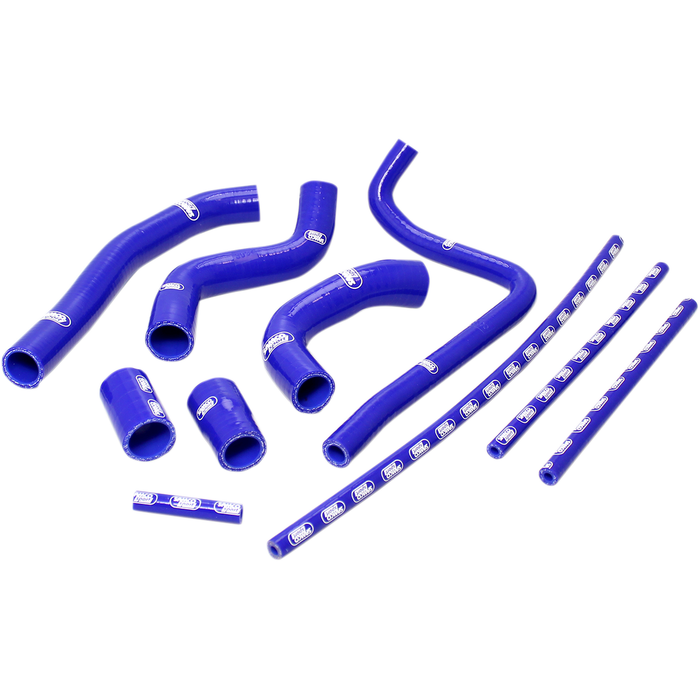 Kit de mangueras de radiador SAMCO SPORT, azul, Yamaha YZF-R1 '09-'14 (YAM37-BL)