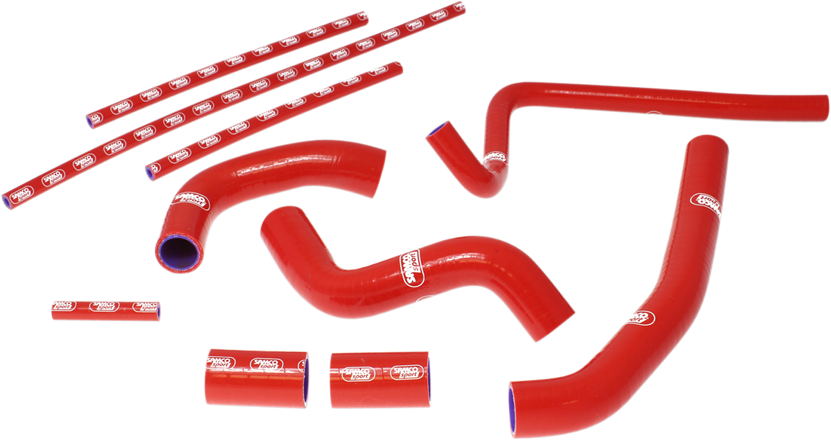 SAMCO SPORT Radiator Hose Kit - Red - '09-'14 Yamaha YZF-R1 - (YAM37-RD)