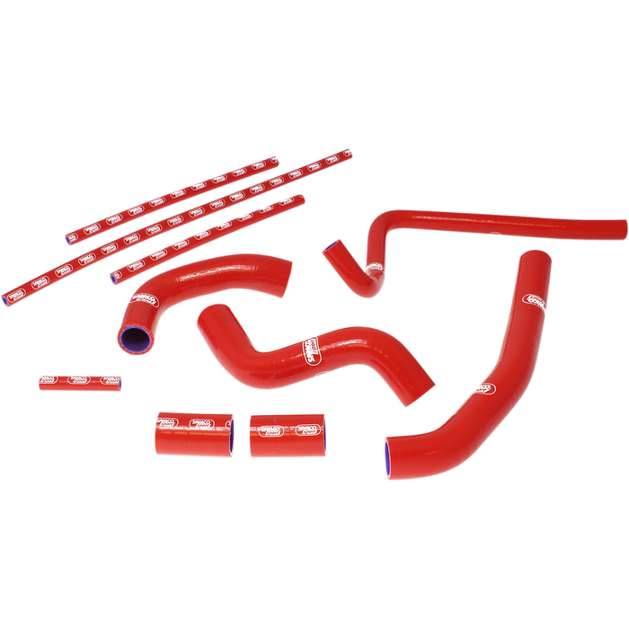 Kit de mangueras de radiador SAMCO SPORT - Rojo - Yamaha YZF-R1 '09-'14 - (YAM37-RD)