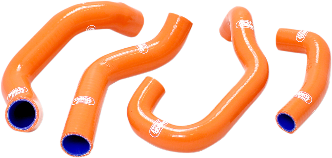 SAMCO SPORT Radiator Hose Kit - Orange -'13-'20 KTM 1290/1090/1190/1050 - KTM63-ORG (SEE FITMENT BELOW)