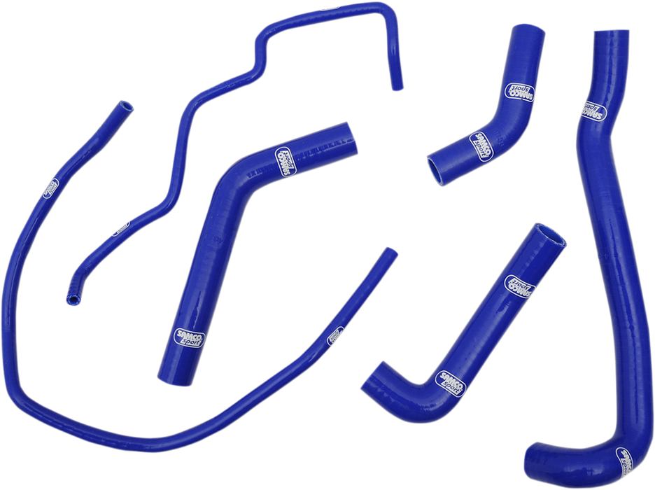 SAMCO SPORT Radiator Hose Kit - Blue - '13-'17 Triumph Daytona 675/R -(TRI11-BL)