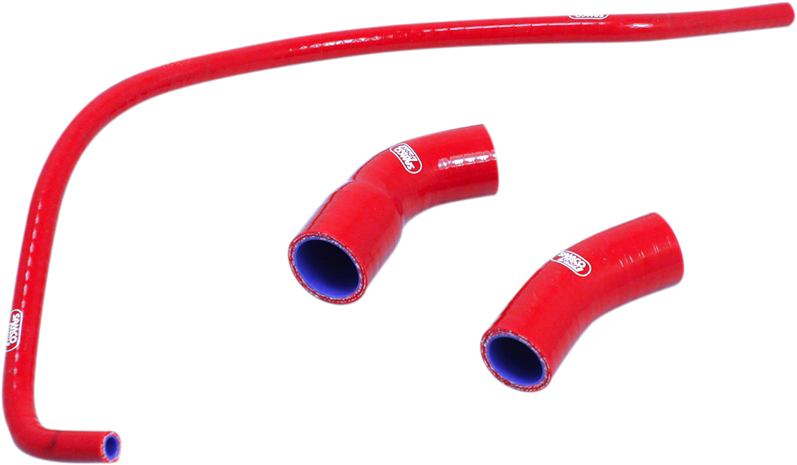 SAMCO SPORT Radiator Hose Kit - Red - '15-'20 Yamaha MT-10/FZ-10/R1 - (YAM70-RD)