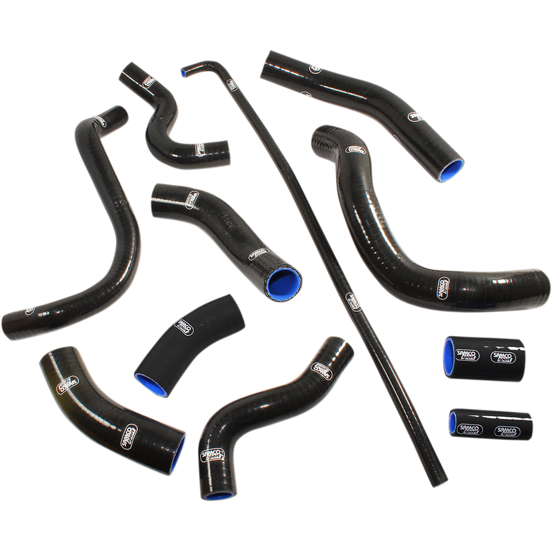 SAMCO SPORT Radiator Hose Kit - Black - 2012-2019 Honda CBR1000RR -HON110BLK