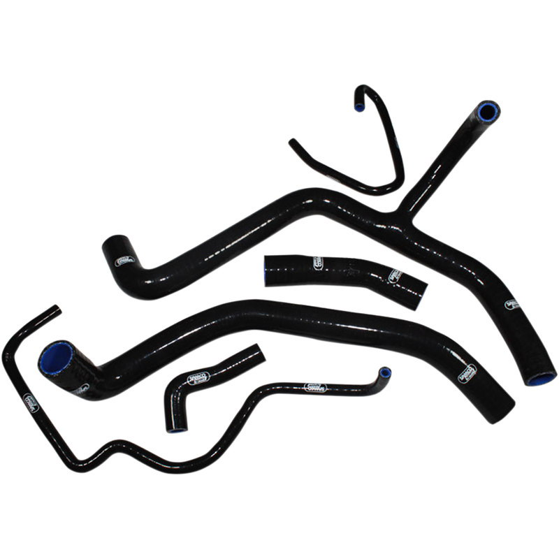 SAMCO SPORT Radiator Hose Kit '16 -'18 Triumph Tiger 800XR/XC -(TRI-16BLK) Black