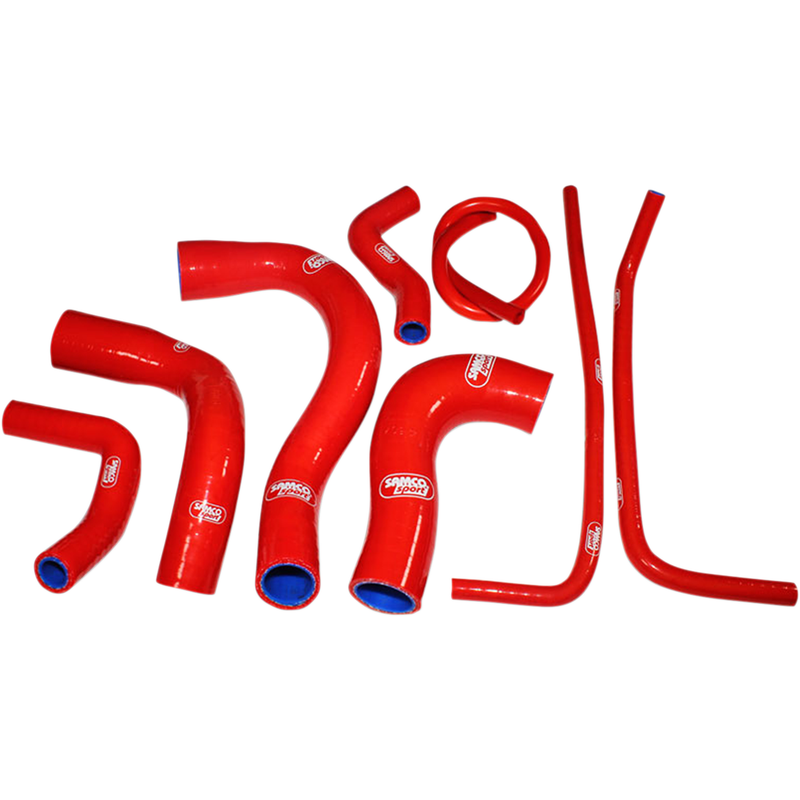 SAMCO SPORT Radiator Hose Kit - Red - '17-'20 Yamaha MT/XSR/TRACER/FZ/FJ - YAM-84RED (SEE FITMENT BELOW)