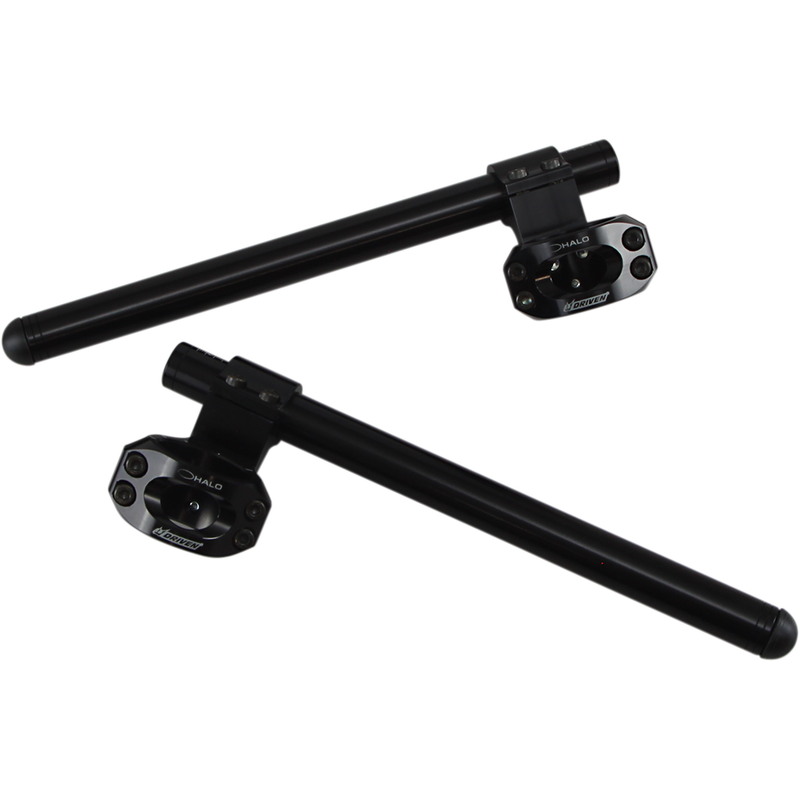 DRIVEN RACING Handlebar - Clip-On - Halo - Riser - 41 mm - Black DHCLOR41BK