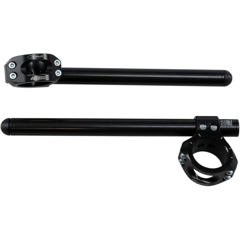 DRIVEN RACING Handlebar - Clip-On - Halo - 43 mm - Black DHCLO43BK