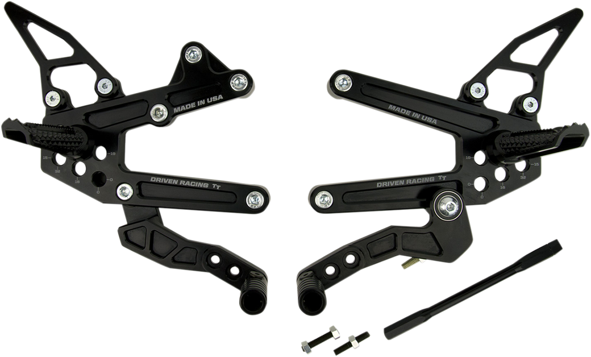 DRIVEN RACING TT Rearset - ZX6R