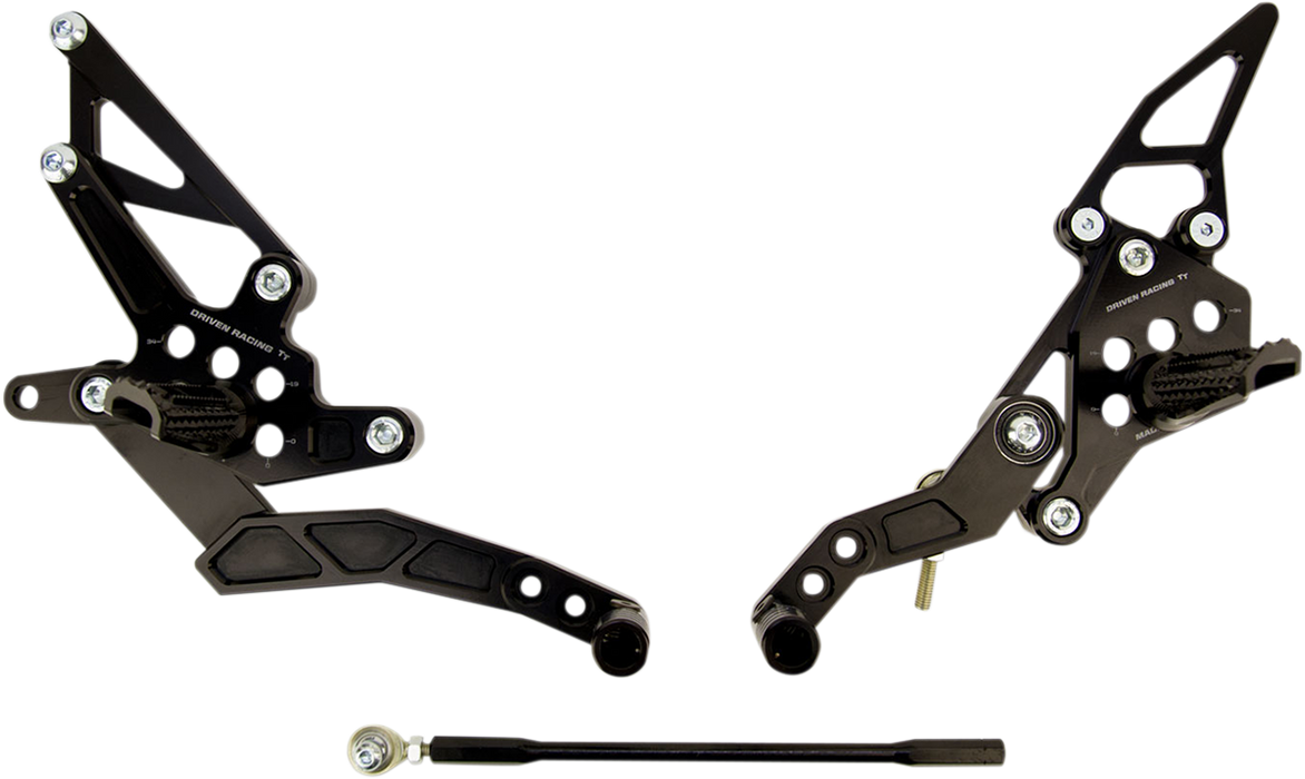 DRIVEN RACING TT Rearset - '15-'17 FZ-07