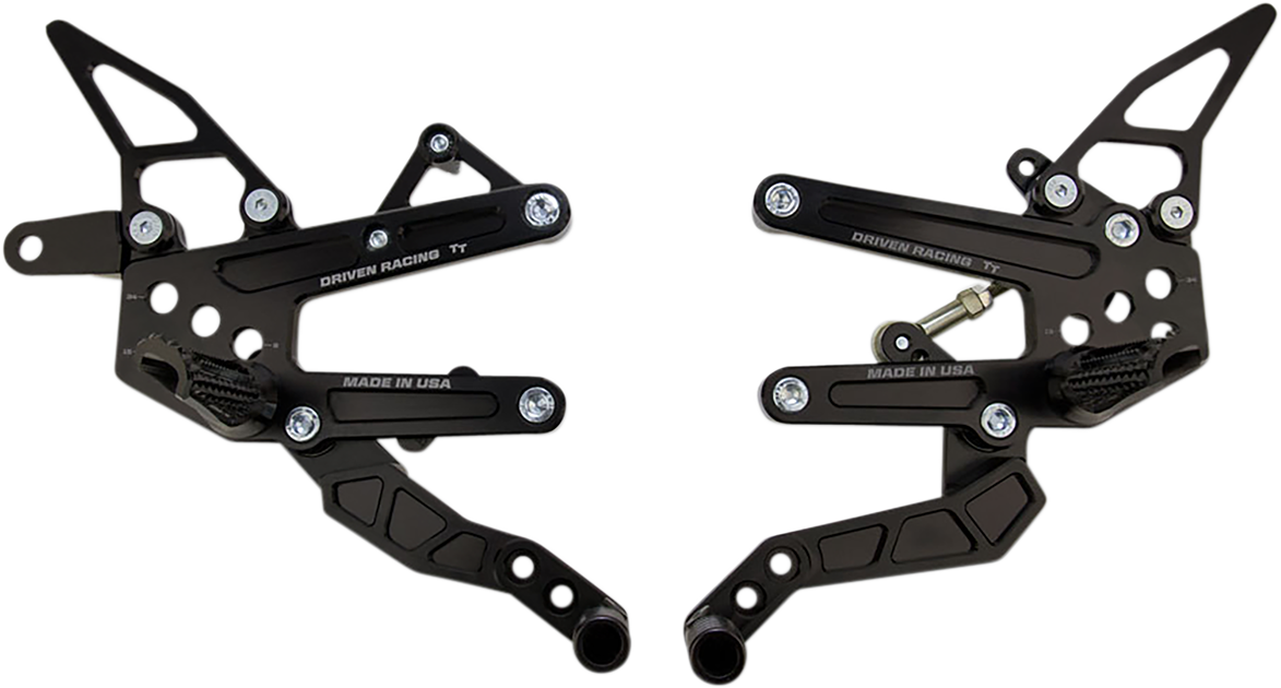 DRIVEN RACING TT Rearset - '10-'15 BMW S1000RR