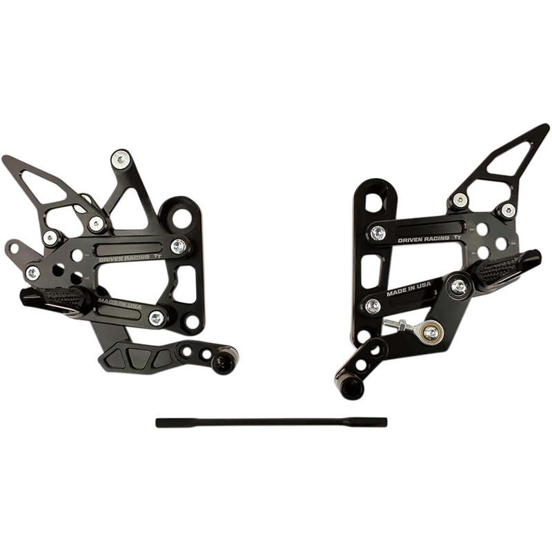DRIVEN RACING TT Rearset - '14-'17 FZ09 / '16-'17 XSR