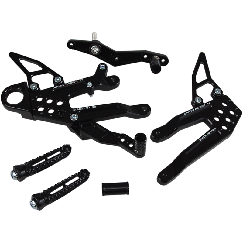 DRIVEN RACING TT Rearset -'15-'17 BMW S1000RR