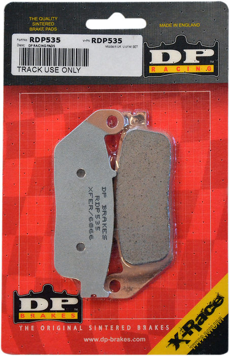 DP BRAKES RDP Racing Brake Pads - HONDA CBR/CB/CTX/CBR (SEE FITMENT BELOW)