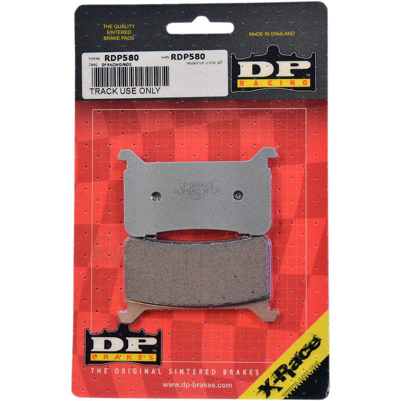 DP BRAKES RDP 580 Racing Brake Pads
