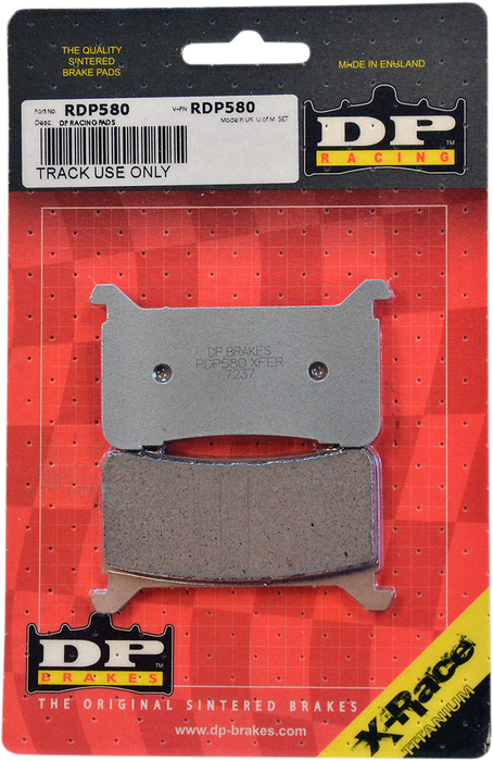 DP BRAKES RDP Racing Brake Pads -'17-'21 CBR 600RR-1000RR / CB600-1000 (SEE FITMENT BELOW))