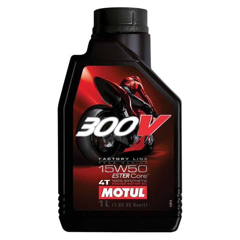 Aceite sintético Motul 300v 4t Competition 15w50 Litros