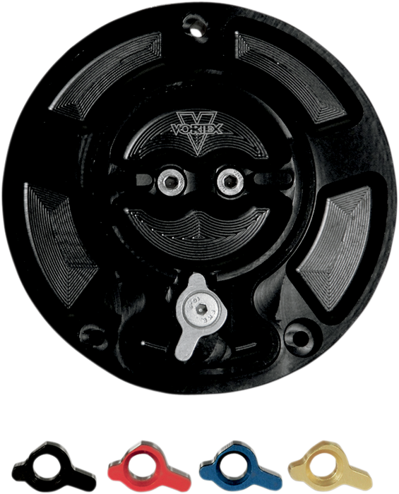 VORTEX Fuel Cap -  Black - '03-'15 Ducati 749/916/888/1098/848/Monster  GC110K (SEE FITMENT BELOW)