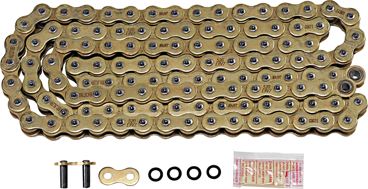 DID 520 ERV7 - Chain - 120 Links (Gold)