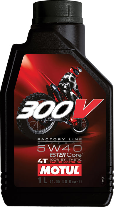 Motul 300V Synthetic Ester Oil - 5W-40 - 1L