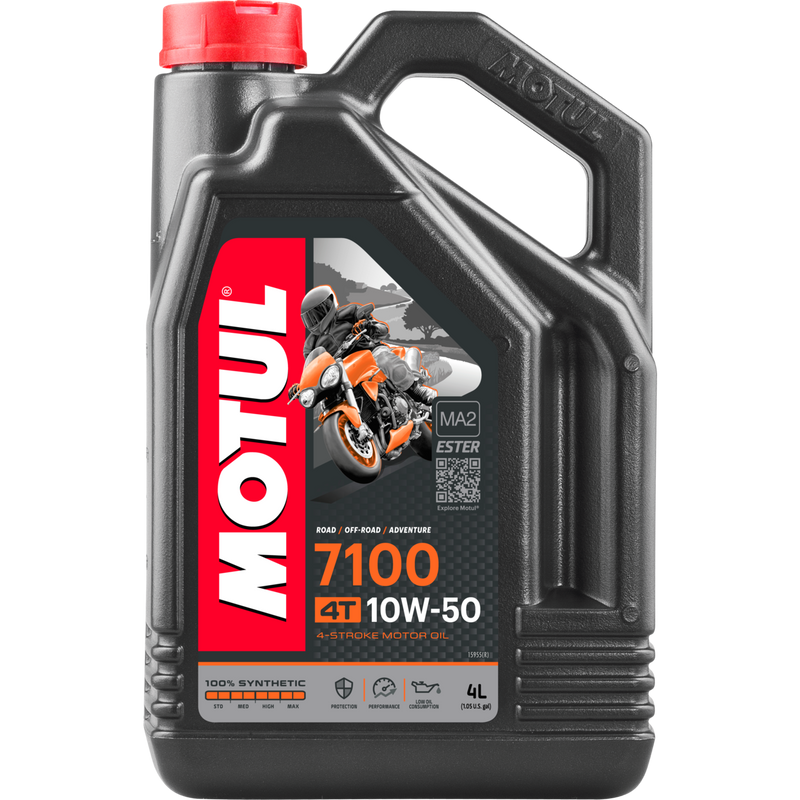 Aceite de motor 7100 4t Full Synchro 10w50 4 litros