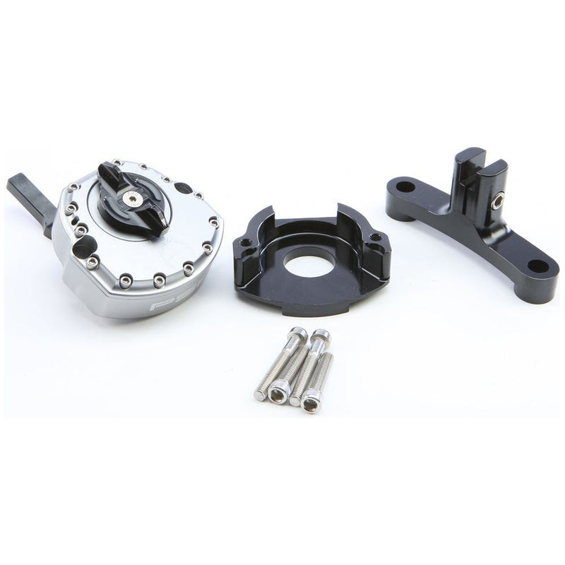 Kit de amortiguador de dirección Gunmetal Kaw