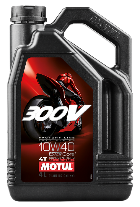 Motul 300v 4t Competition Synthetic Oil 10w40 4 Liter